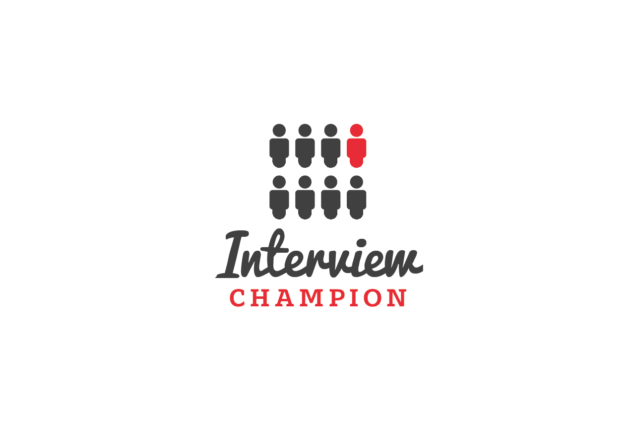 Interview Champion Logo Design