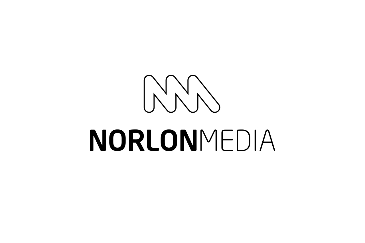 Norlon Media Logo Design