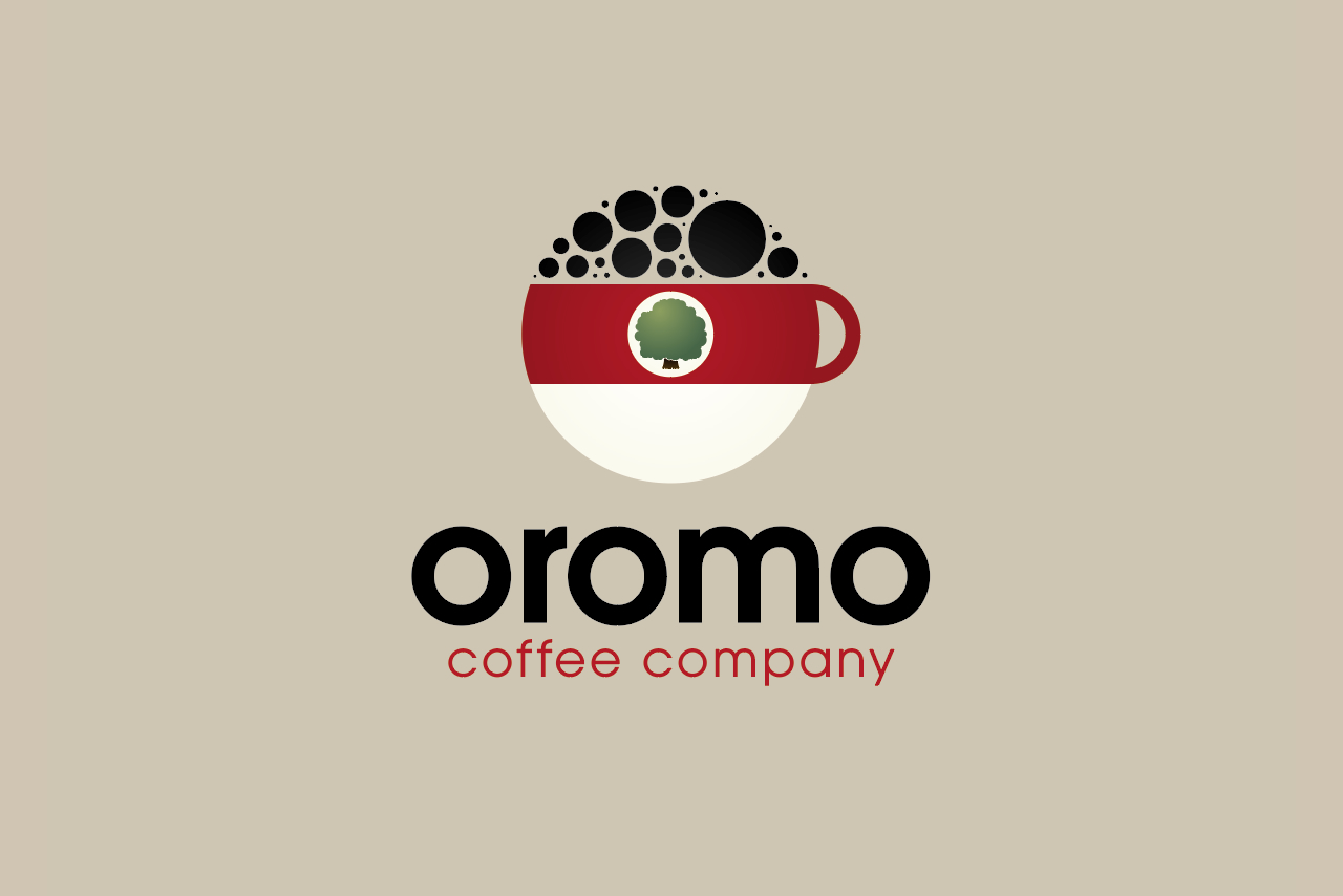 Oromo Coffee Company Logo Design