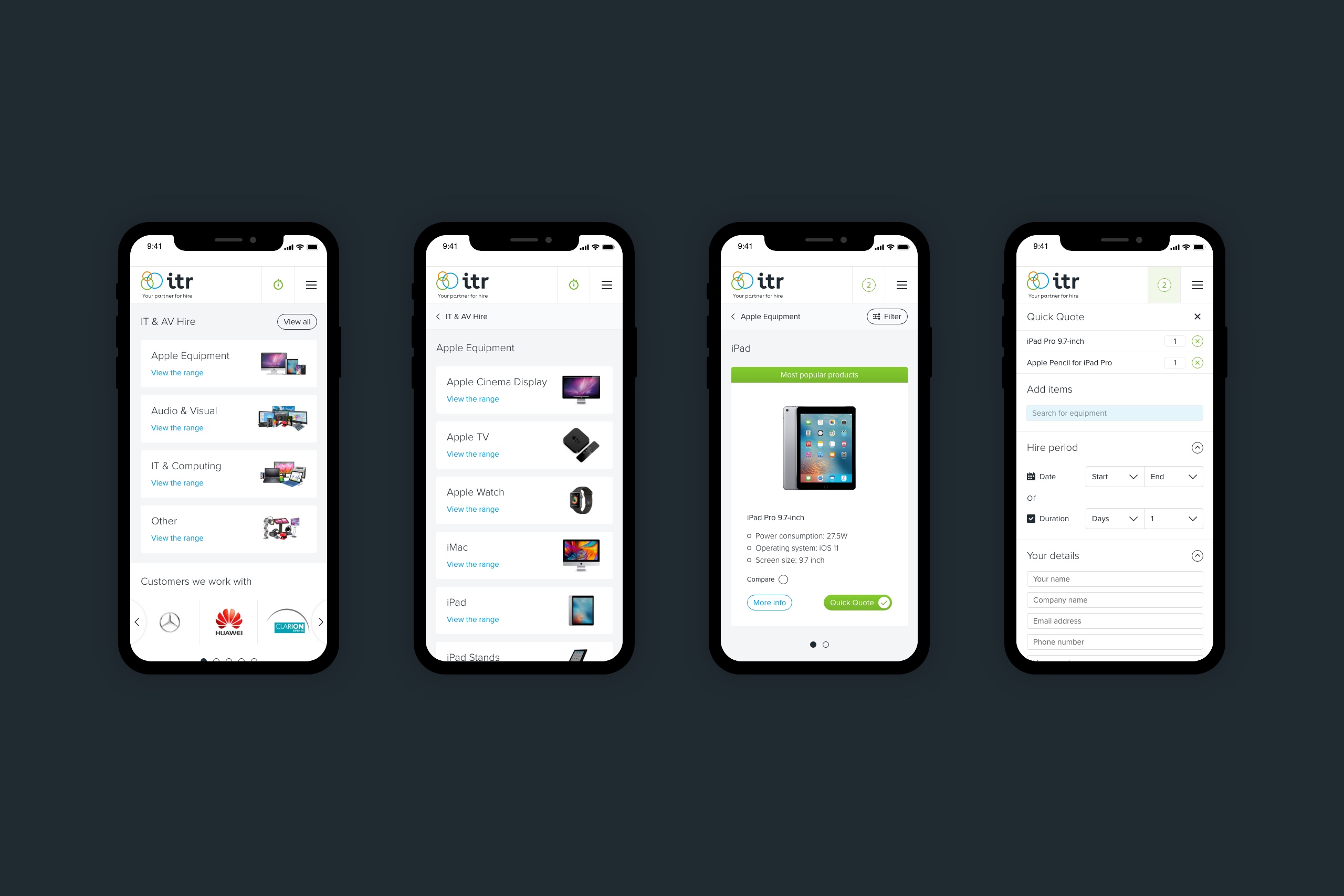 ITR mobile eCommerce