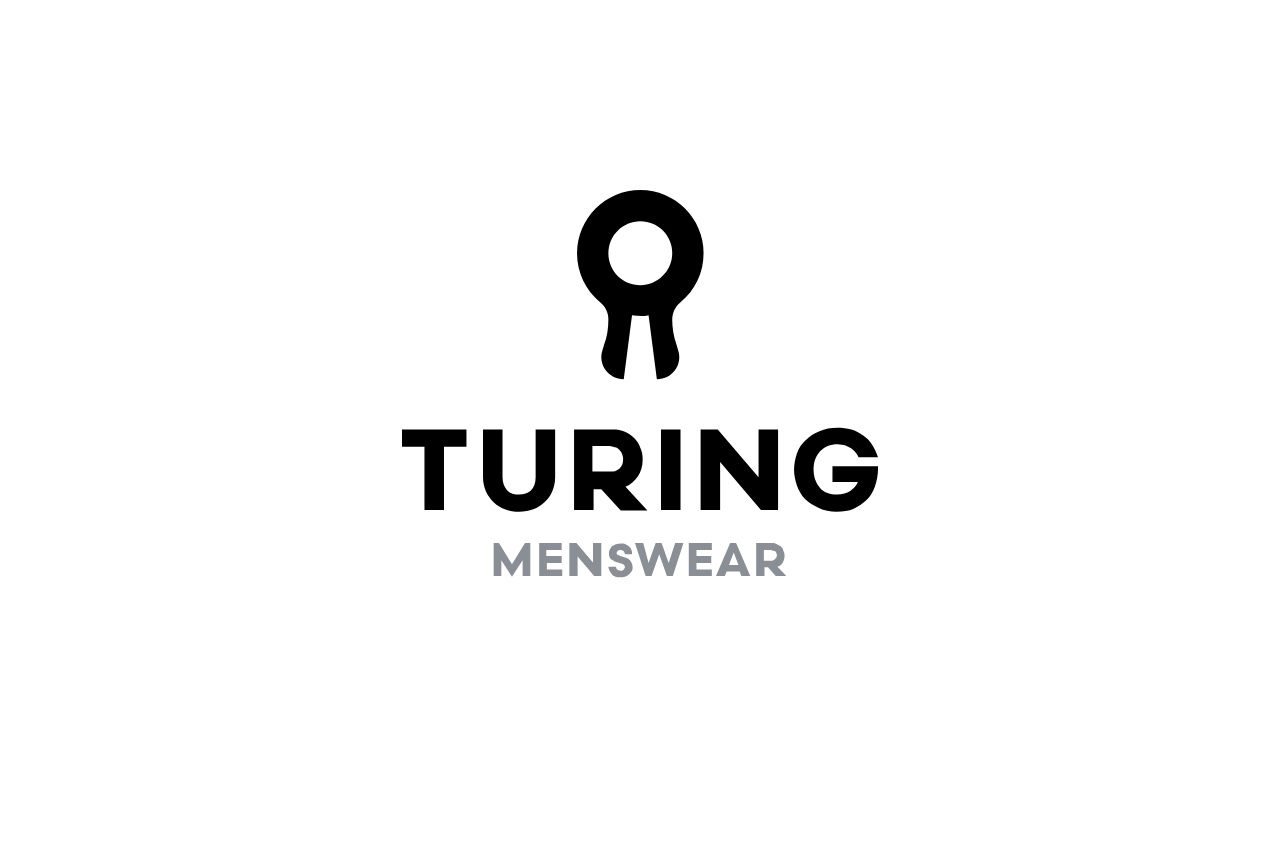 Turing Menswear Logo Design