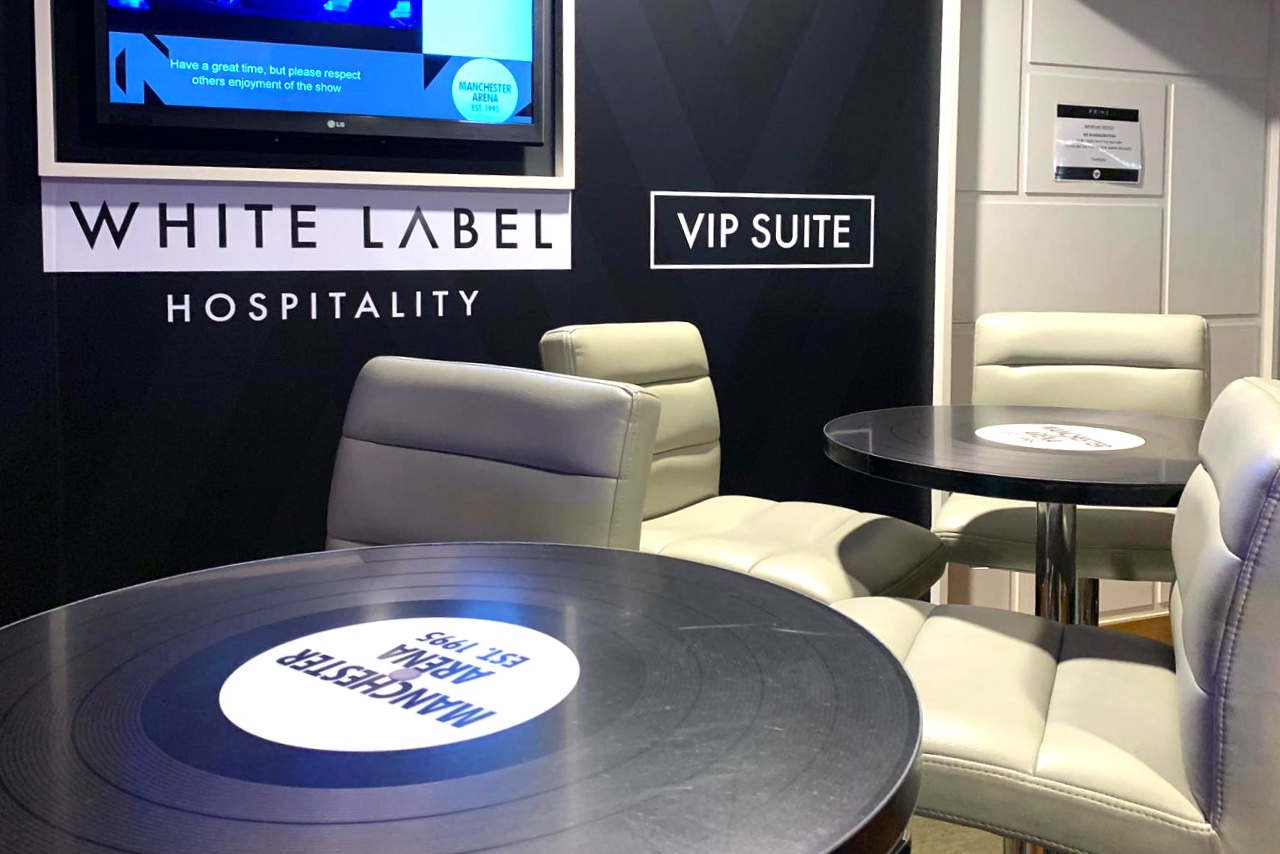 White Label Hospitality Manchester Arena VIP Suite design