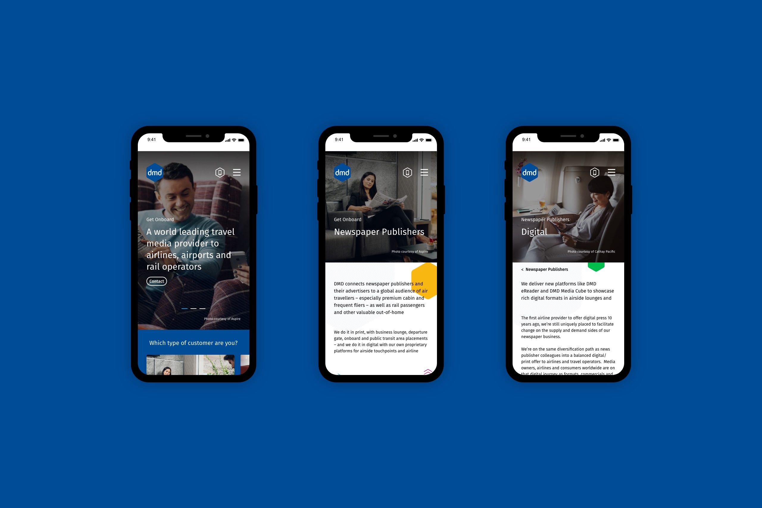 DMD mobile responsive website design